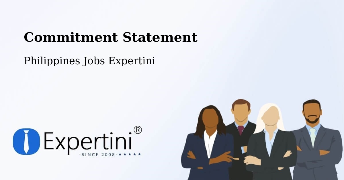 Corporate Commitment – Jasaan - Philippines Jobs Expertini