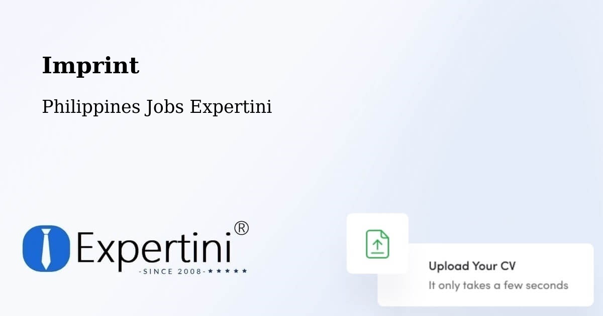 Imprint – Jasaan - Philippines Jobs Expertini